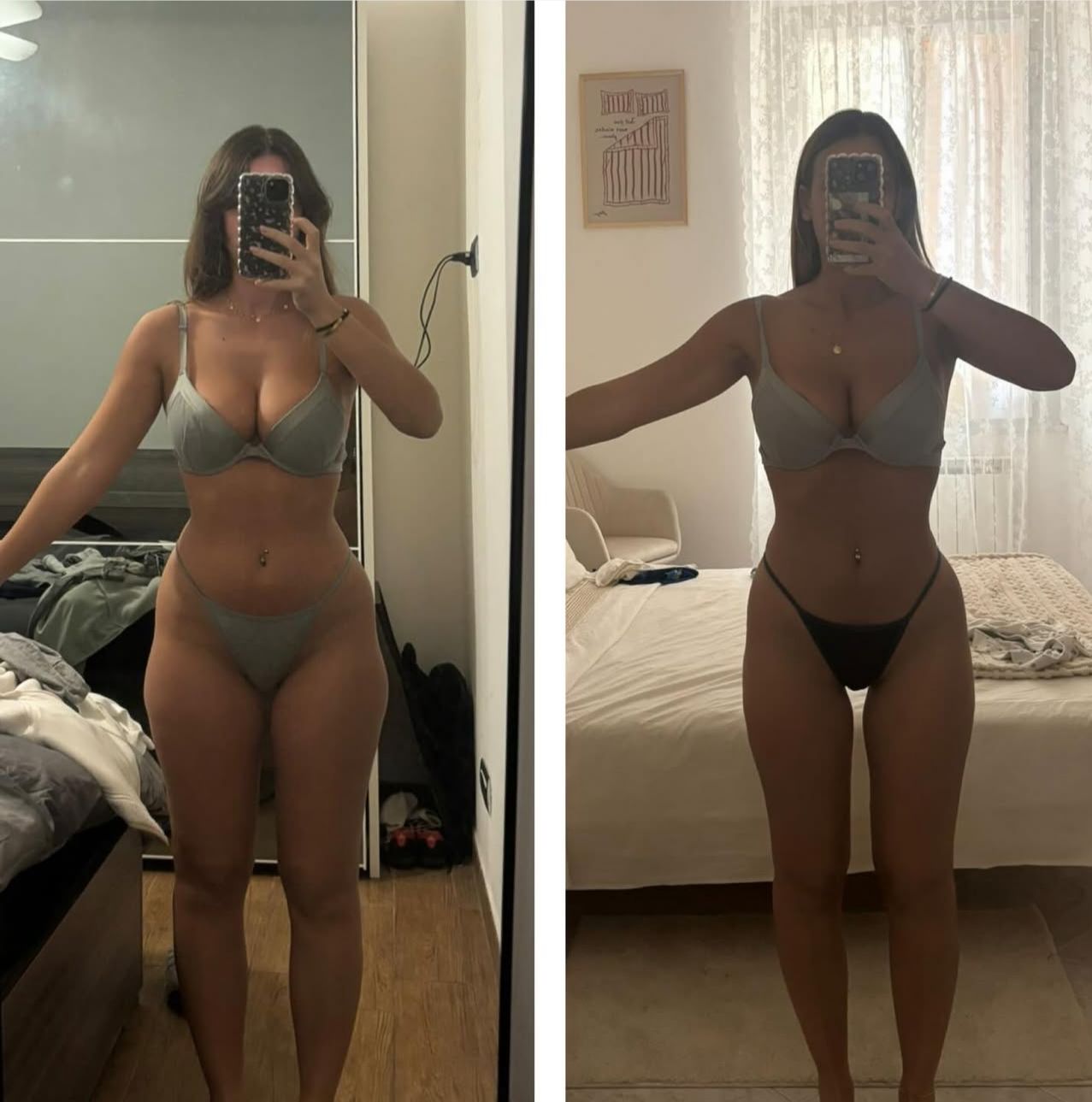 Esempio di progresso in un percorso Alimentazione & Fitness