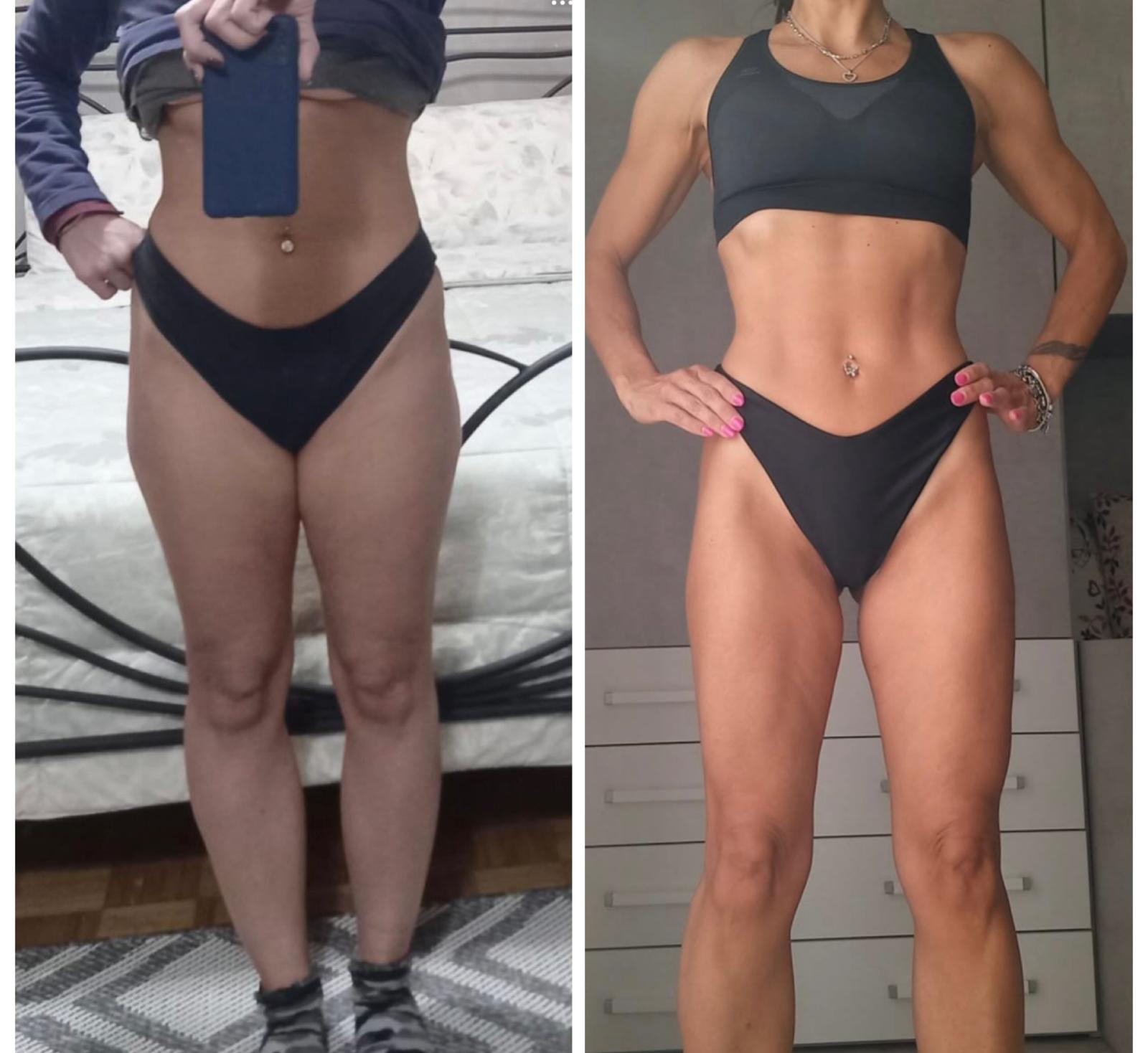 Esempio di progresso in un percorso Alimentazione & Fitness