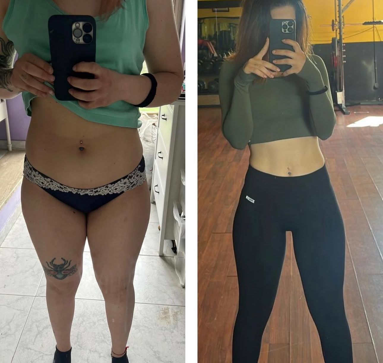 Esempio di progresso in un percorso Alimentazione & Fitness